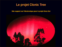 Tablet Screenshot of clonictree.esperide.com